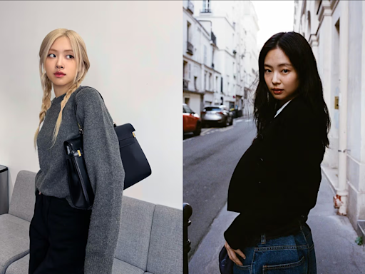 Jennie 與 Rosé 合體走在紐約街頭，讓人想起了《Gossip Girl》的 Blair 與 Serena，同樣這麼時尚