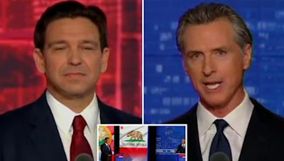 DeSantis mocks Newsom over his father-in-law leaving California for Florida in fiery Fox News debate