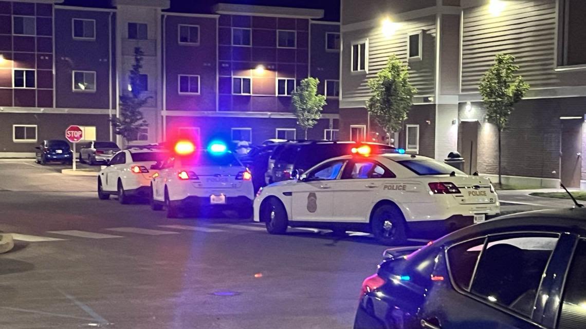 Man and woman seriously injured in shooting at near west Indianapolis apartment complex; person of interest detained