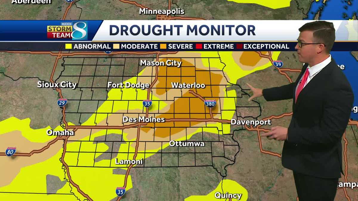 Iowa weather: For first time since 2022 no part of Iowa is in 'extreme drought'