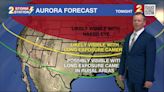 Aurora visibility in U.S. Friday night