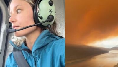 A hiker on TikTok filmed her evacuation by helicopter out of Jasper | News