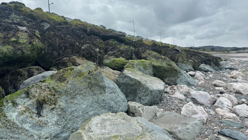 New sea defence protects promenade, rail, and road