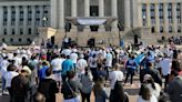 Hundreds gather to protest controversial immigration bill during Hispanic Cultural Day at Capitol