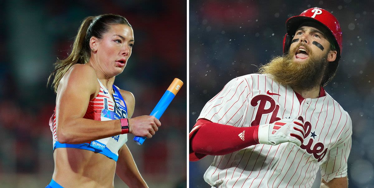 Who Is the Most Athletic Marsh Sibling, the Heptathlete or the Phillies’ Outfielder?