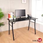 LOGIS邏爵 極簡馬鞍皮工業風工作桌 辦公桌 餐桌 電腦桌 (長120x寬60x高74公分)