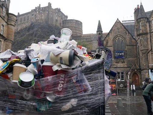 Council waste workers to strike across Scotland