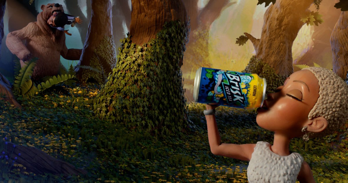 Brisk Iced Tea brings back nostalgic claymation ads with the help of Doja Cat