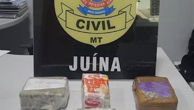 Polícia Civil de Juína prende vulgo “Satanás e Gurizinho” por tráfico de drogas