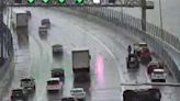 Vehicle flips on TZ Bridge during torrential rains - Mid Hudson News