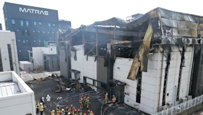 韓國鋰電池廠大火23死 致命原因曝