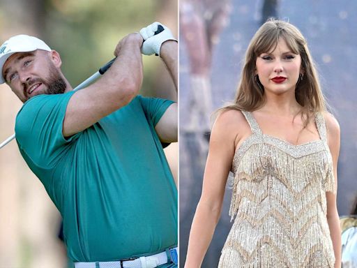 Travis Kelce Spotted Grooving to Taylor Swift's 'Lavender Haze' in Sweet Moment During ACC Golf Tournament