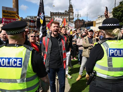 UK riots live: Hundreds of anti-racists rally outside Reform UK’s HQ as Tory councillor’s wife remanded