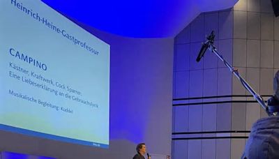 Düsseldorf: Campino hält zweite Vorlesung als Gastprofessor
