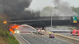 Fiery Connecticut I-95 tanker crash shuts down portion of major highway for second time in just over a year