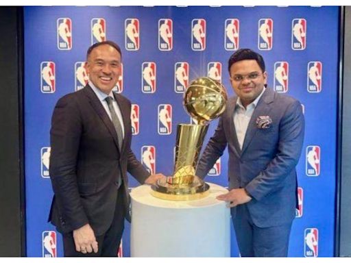 BCCI Secretary Jay Shah Meets NBA Deputy Commissioner Mark Tatum To Share Knowledge