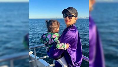 In Pics: Priyanka Chopra's "Whale Watching" With Mother Madhu Chopra And Daughter Malti Marie In Queensland
