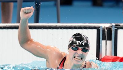 Katie Ledecky shatters Olympic record, winning gold by an absurd margin