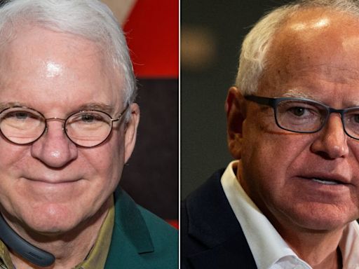 Steve Martin Reveals Why He'd ‘Struggle’ To Play Tim Walz Despite Being Offered 'SNL' Role