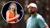 Travis Kelce Reacts to Fan's Taylor Swift Diss After He Messes Up Golf Shot - E! Online