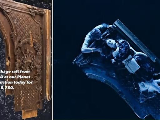 Titanic, la zattera del film su cui si salvò Rose ma non DiCaprio venduta all'asta per 700mila dollari