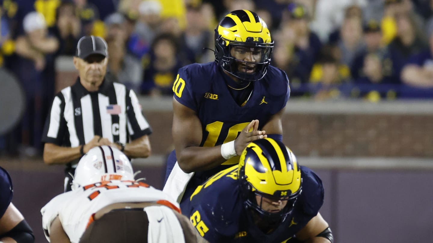 Alex Orji is becoming the leader Michigan needs at quarterback in 2024