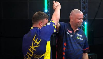 Luke Littler shows his class after being told to 'f*** off' by Van Barneveld