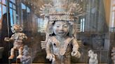 Exhiben nuevos hallazgos de vestigios de deidades mayas en sureste de México