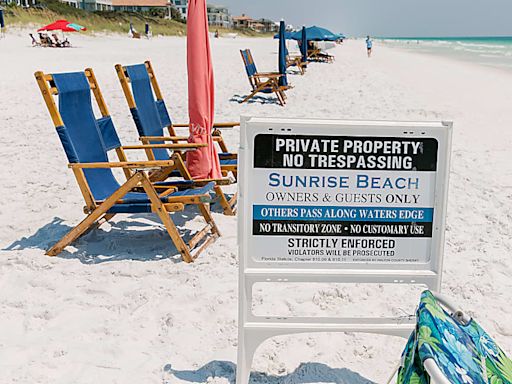 Public Beach or Private? Homeowners in Florida Draw a Line in the Sand