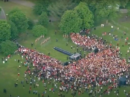 Aerial Shots Undercut Trumpworld’s Comical Crowd Size Claim