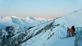 Skier Checks Out Terrifying Inbounds Terrain At Canadian Ski Resort