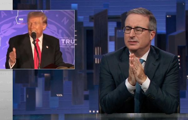 ‘Last Week Tonight’s John Oliver Trolls Donald Trump...Claims Of Coming Up With “New Couple Of Words...