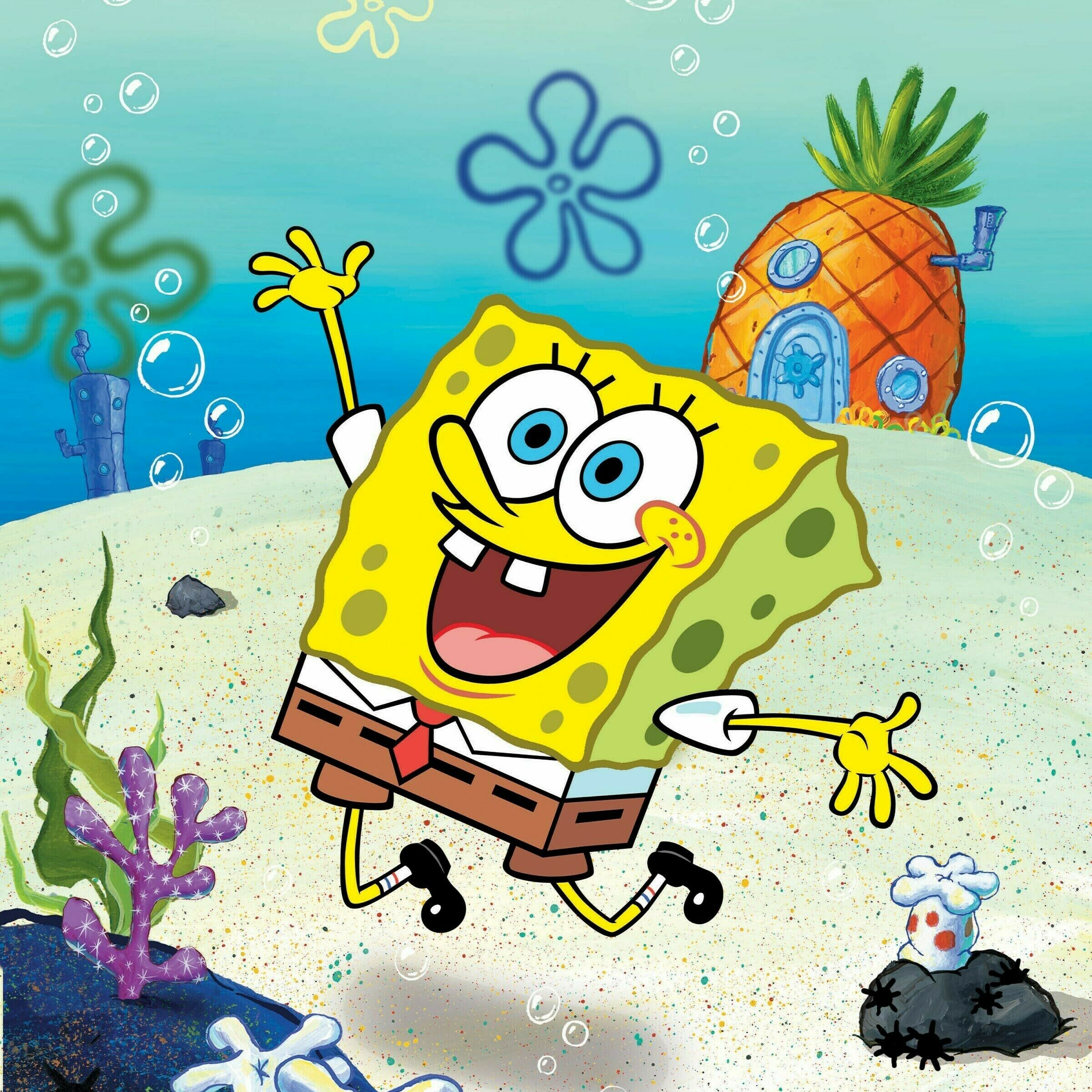 The iconic SpongeBob SquarePants made his TV debut 25 years ago