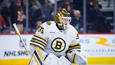 Linus Ullmark posted a goodbye message to Bruins players, fans after trade