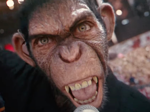 'Better Man' trailer: Robbie Williams biopic boasts a novel twist in the application of CGI singing monkeys with animation. | English Movie News - Times of India