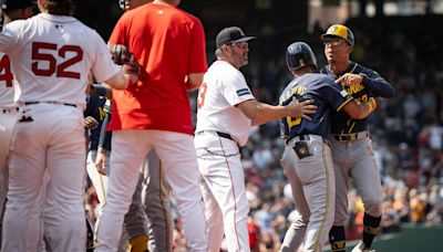 Why did Red Sox, Brewers clear benches Sunday? Chris Martin explains