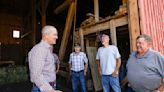 Iowa Agriculture Secretary Mike Naig discusses issues facing farmers during Waterloo visit