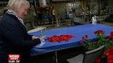 Workers at Kroger warehouse prepping the Garland of Roses for this year's Kentucky Derby winner