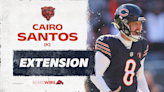 Bears sign kicker Cairo Santos to four-year extension