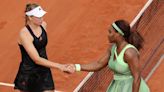 Elena Rybakina recounts upsetting Serena Williams at French Open in first meeting