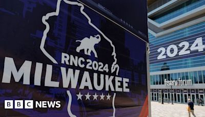 Trump arrives in Milwaukee for Republican National Convention