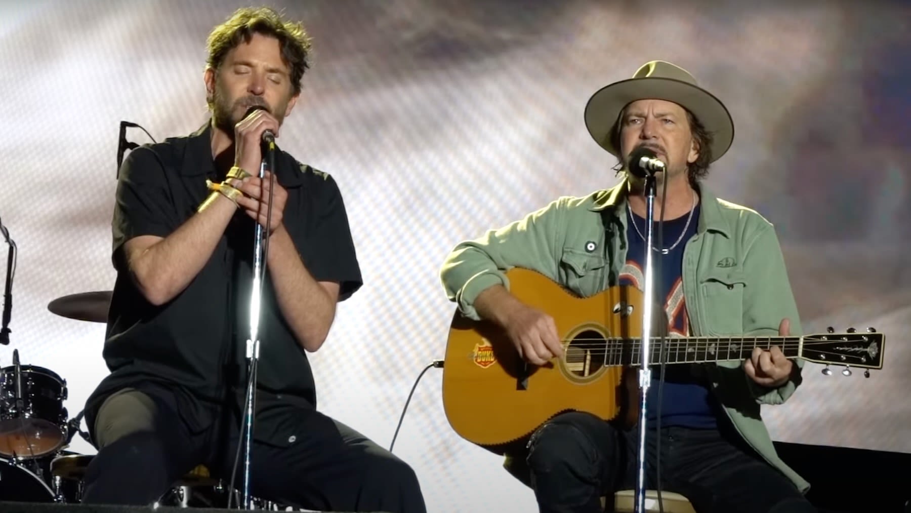 Bradley Cooper Joins Pearl Jam to Sing “Maybe It’s Time” at BottleRock Napa Valley: Watch