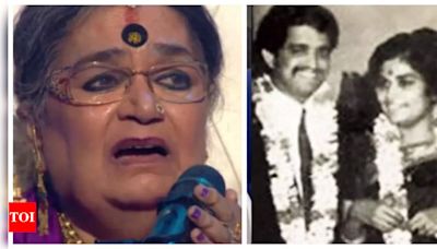 Legendary singer Usha Uthup's husband Jani Chacko Uthup passes away | - Times of India