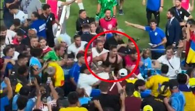 Copa América: el mensaje de la Conmebol tras la pelea entre jugadores de Uruguay e hinchas de Colombia