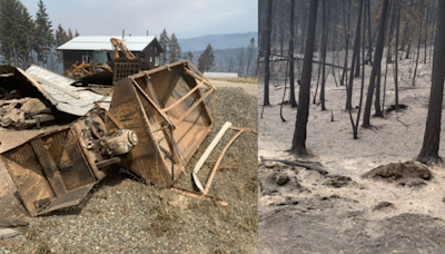 'It's horrific': Evacuees get first look at devastation from wildfire in small B.C. community