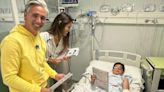Área Sur y Fernando Quirós llevan los 'Atunes de colores' al área de Pediatría del Hospital de Jerez