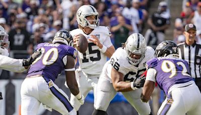 Despite Shaky OL, Raiders Take Down Ravens