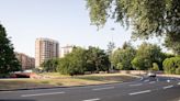 Reabre al tráfico la plaza de los Fueros de Pamplona tras las obras de asfaltado