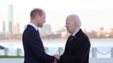 Prince William ends three-day visit to Boston by meeting President Biden at JFK Library