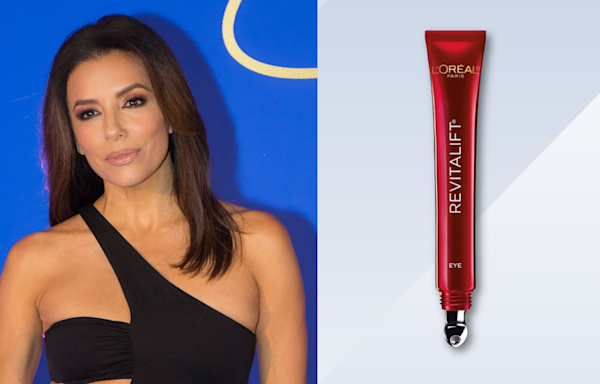 Eva Longoria, 49, adores this L'Oreal anti-aging eye cream — it's nearly 40% off